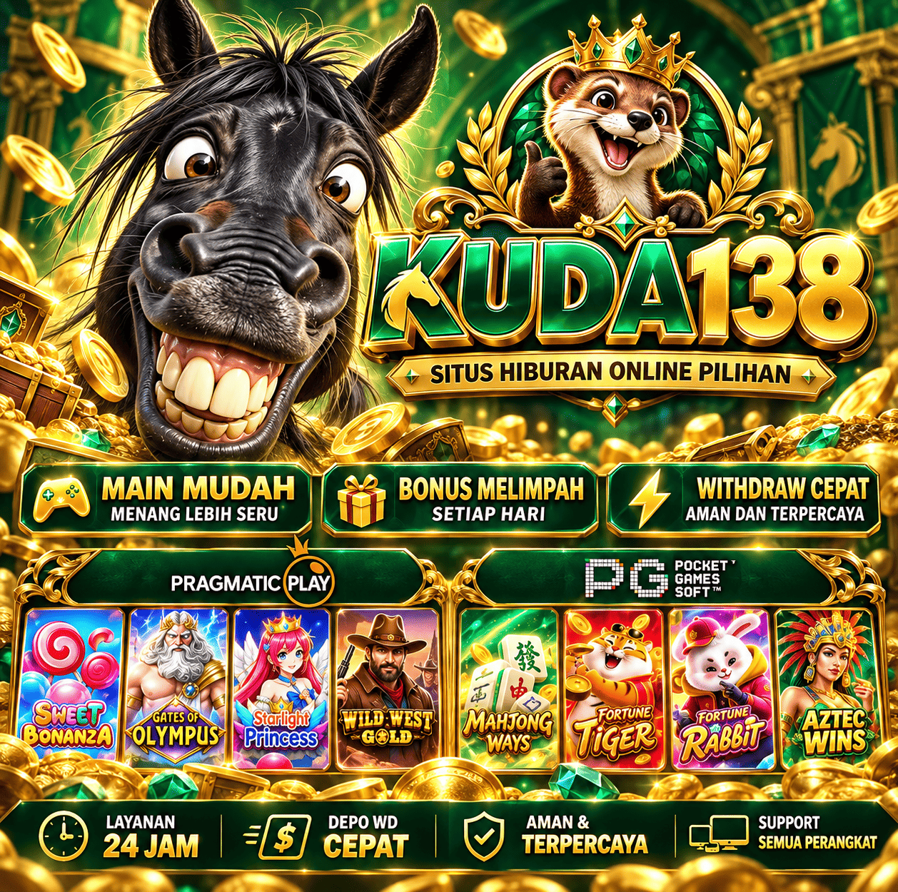 KUDA138 Slot Online Gacor Terbaru